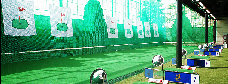 首爾麗思卡爾頓酒店 The Ritz Carlton Seoul 高爾夫練習場。 首爾