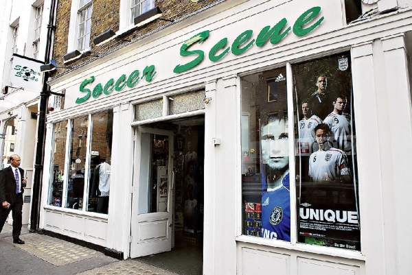 Soccer Scene 外貌 倫敦