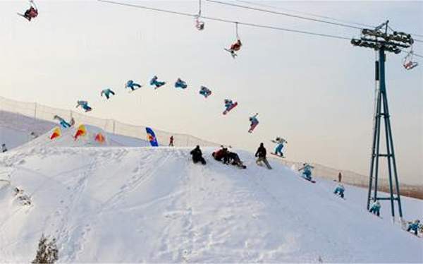 相片來源﹕南山滑雪場 北京