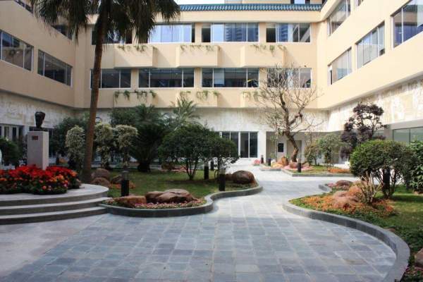 中山圖書館公眾休憩空間。 廣州