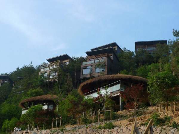 樹頂別墅外觀。 杭州