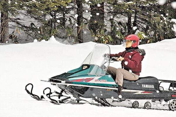 在雪地上風馳電掣,又是另一番滋味。 富良野