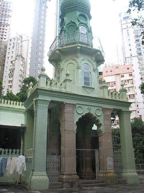 回教清真禮拜總堂是香港最古清真寺。 香港