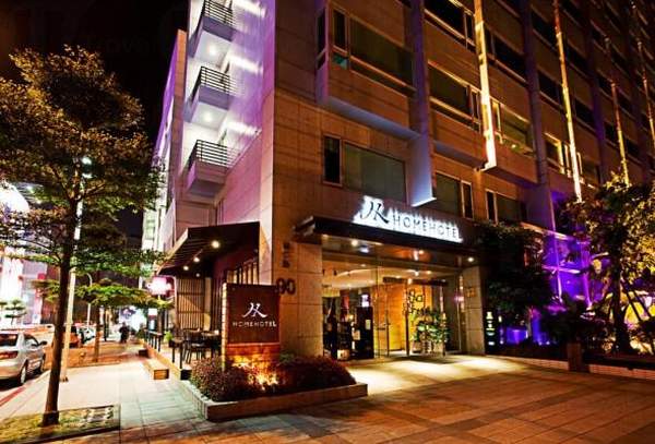 Qafe Room設於Home Hotel大堂,以時尚藝術x台灣味為主題 (網上圖片) 台北