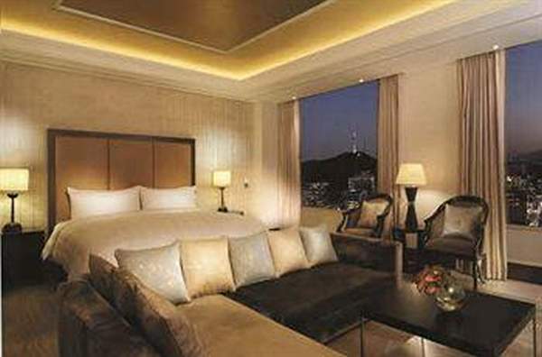 首爾樂天酒店 Lotte Hotel Seoul 客房。 首爾