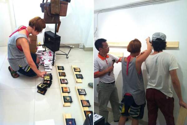 MINT早前曾邀請新加坡藝術家miun來港展出<<beneath the surface>>系列。 香港