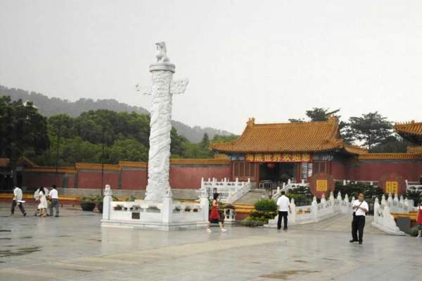 圓明新園一景。 珠海