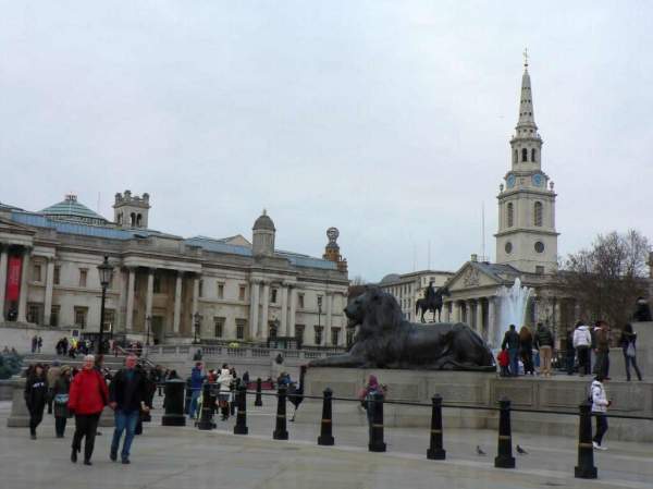 廣場現時已成為當地人及遊客休憩的地方。 (相片來源﹕Angela Chan) 倫敦