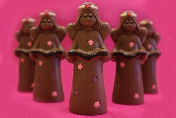 Yarra Valley Chocolaterie & Ice Creamery 內有出售多款造形可愛的巧克力 墨爾本