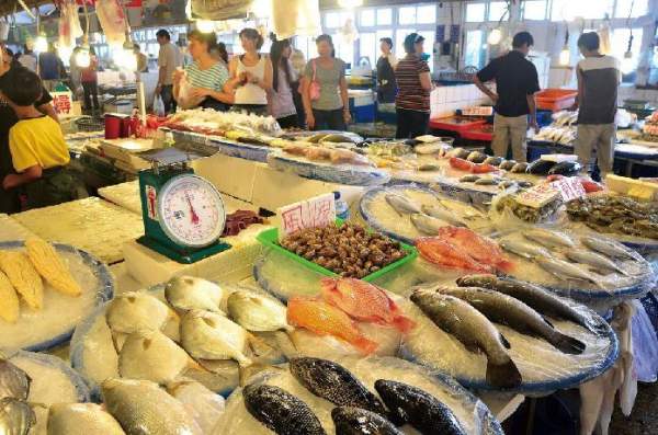 台灣 台中 梧樓漁港 漁市場 台灣版築地 海鮮 新鮮海鮮 