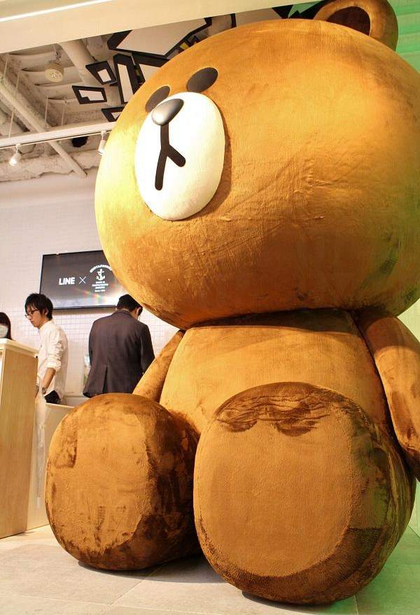 日本 關東 東京 原宿 line line friend 熊大 兔兔 