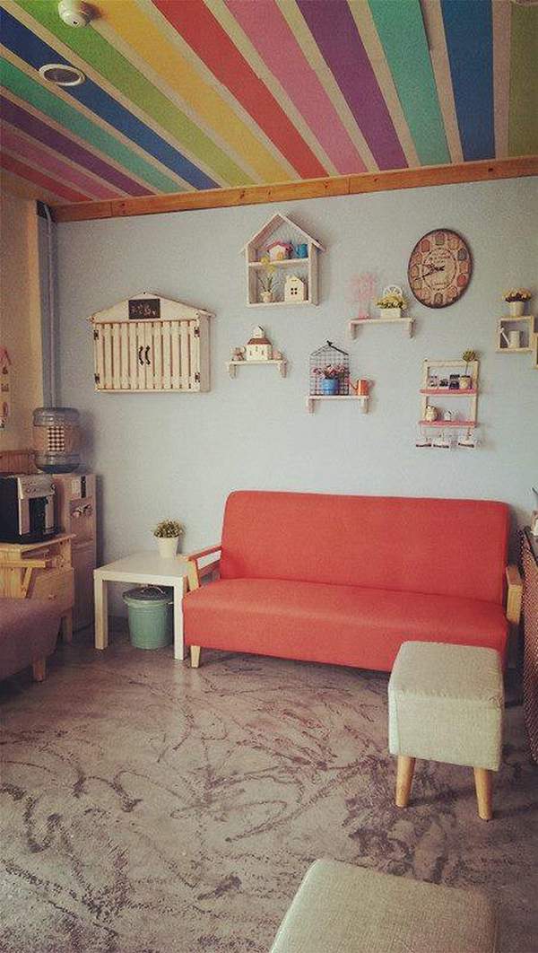 台灣 宜蘭 民宿 海景 彩虹屋 天空島 大草原 河景 倒影 礁溪