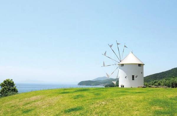 日本 四國 香川 觀光勝地 太陽花 風車 天使散步道 戀人勝地 戀人必去