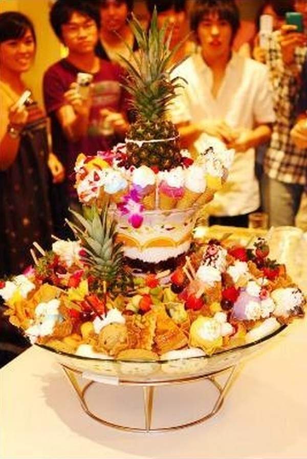 日本 關西 京都 甜點 甜品 parfait 芭菲 巨型芭菲 巨型雪糕