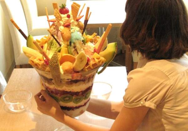 日本 關西 京都 甜點 甜品 parfait 芭菲 巨型芭菲 巨型雪糕