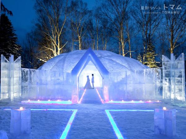 日本 北海道 勇払郡 渡假村 冰屋