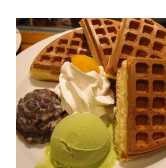 【$36】人氣長龍鬆餅 
米朗琪咖啡館 大份抵食