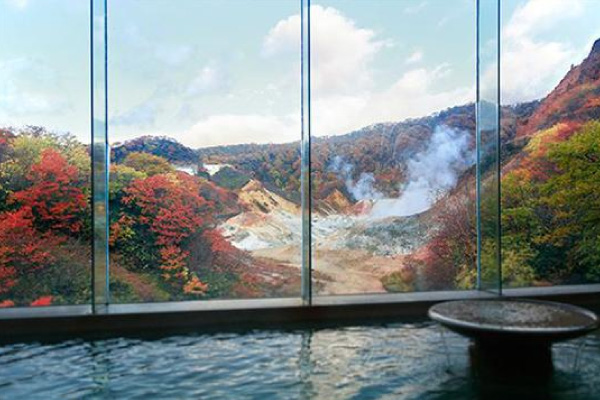 登別溫泉區最大浴場